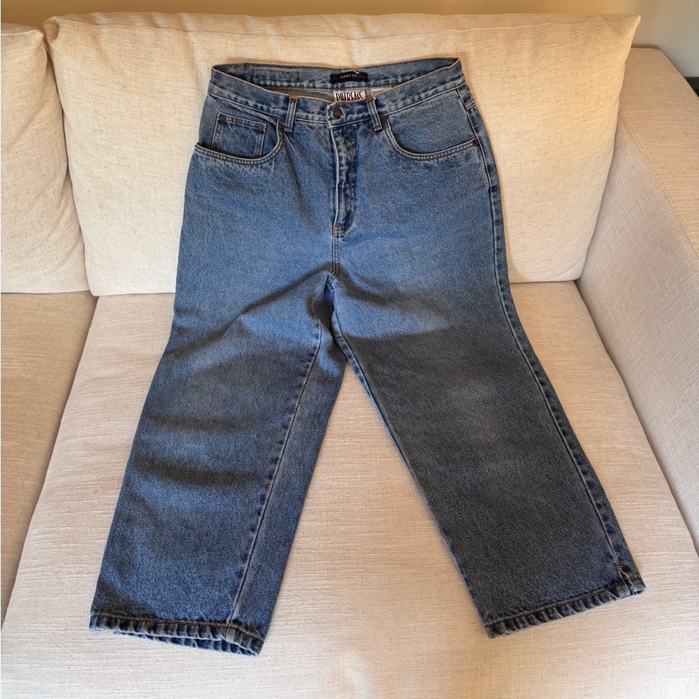 Bill Blass Jeans Womens Blue Light
Wash Boyfriends Jeans Size 12